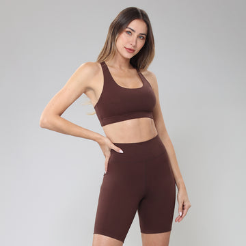 CoreActive Sports Bra - Brown